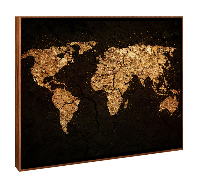 CUADRO WORLD - 166 X 126 CM