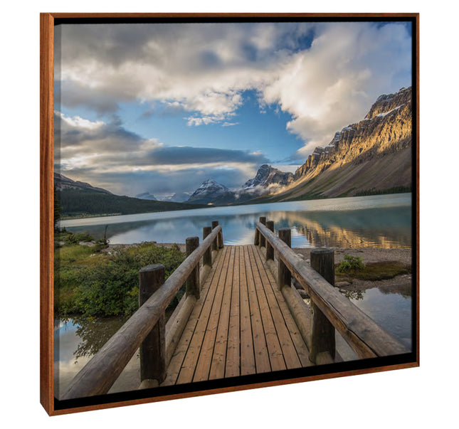 CUADRO MUELLE - 116 X 116 CM