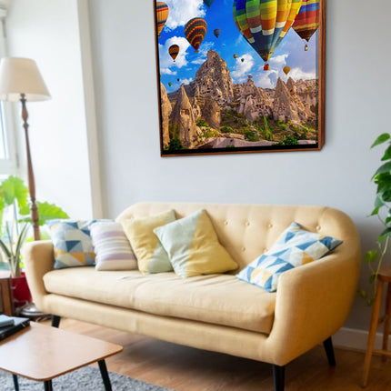 CUADRO AEROSTATIC - 116 X 116 CM