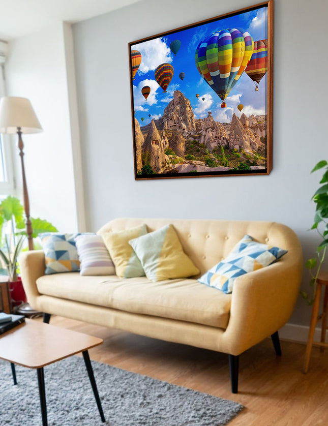 CUADRO AEROSTATIC - 116 X 116 CM