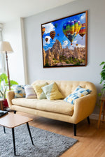 CUADRO AEROSTATIC - 116 X 116 CM