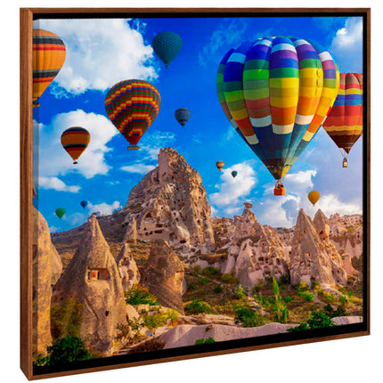 CUADRO AEROSTATIC - 116 X 116 CM