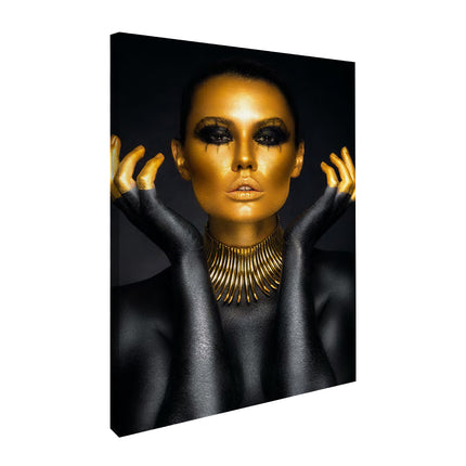 CUADRO GOLD MUSE - 41 X 26 CM