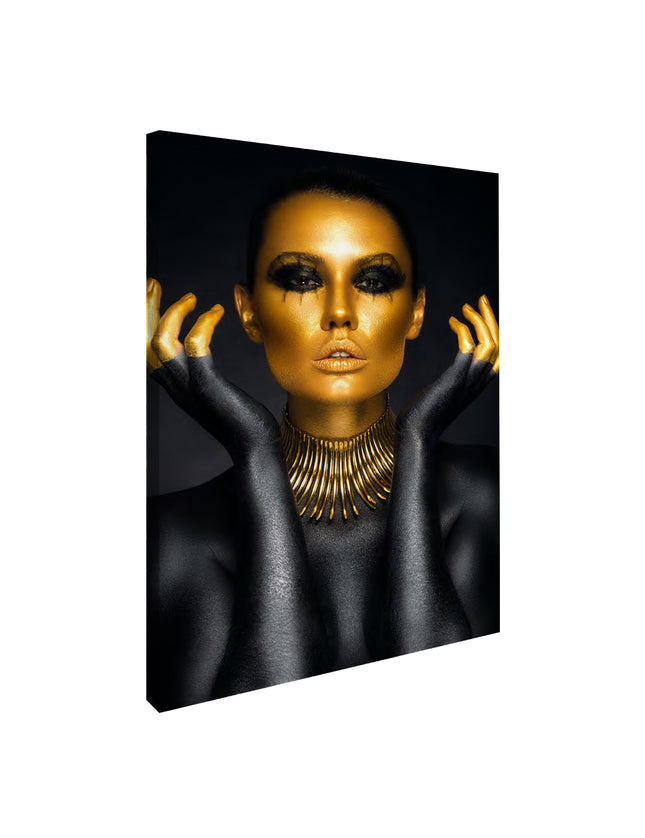 CUADRO GOLD MUSE - 41 X 26 CM