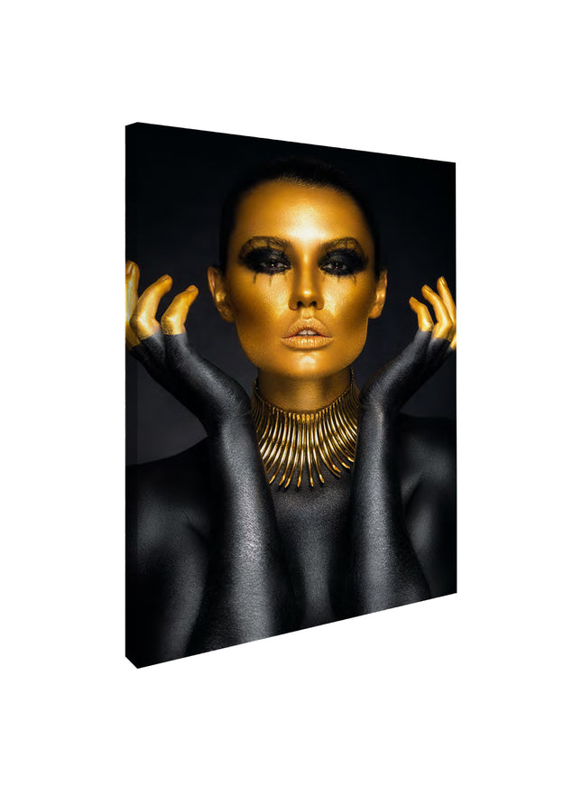 CUADRO GOLD MUSE - 41 X 26 CM