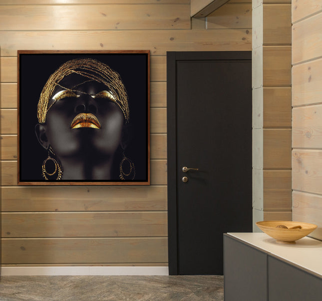 CUADRO THE MUSE - 116 X 116 CM