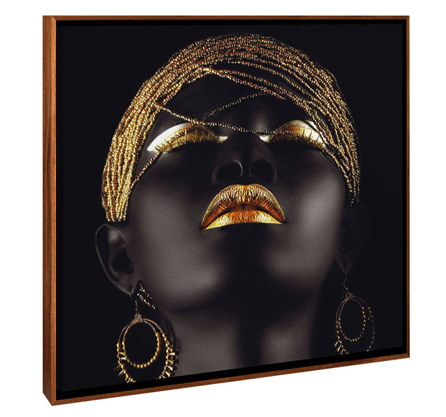 CUADRO THE MUSE - 116 X 116 CM