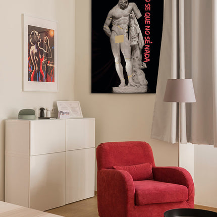 CUADRO SÓCRATES - 126 X 86 CM