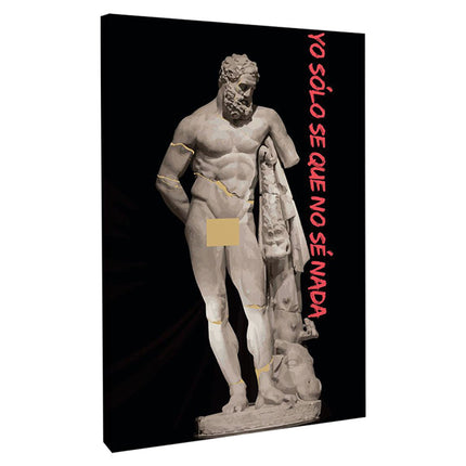 CUADRO SÓCRATES - 126 X 86 CM