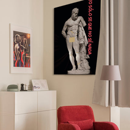 CUADRO SÓCRATES - 126 X 86 CM