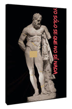 CUADRO SÓCRATES - 126 X 86 CM