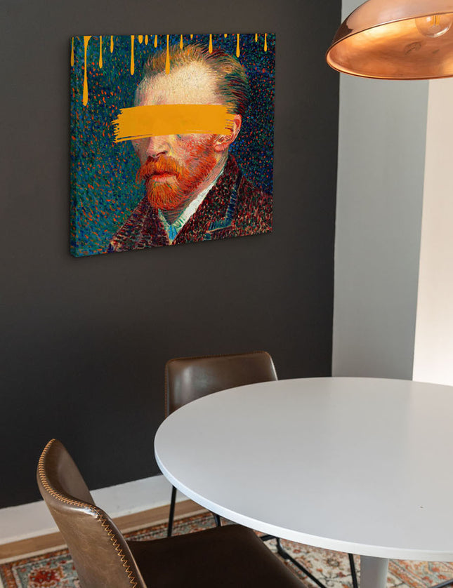 CUADRO VAN GOGH - 56 X 56 CM