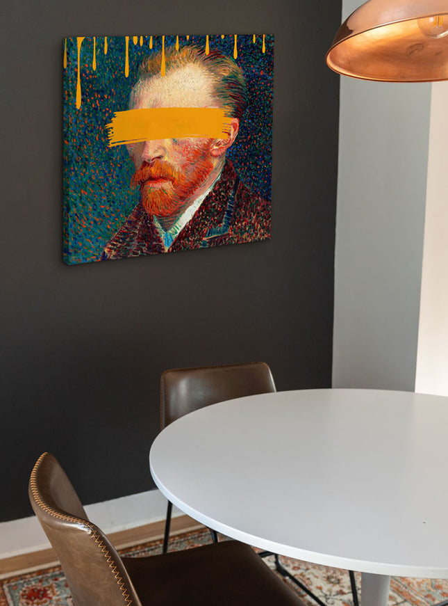 CUADRO VAN GOGH - 56 X 56 CM