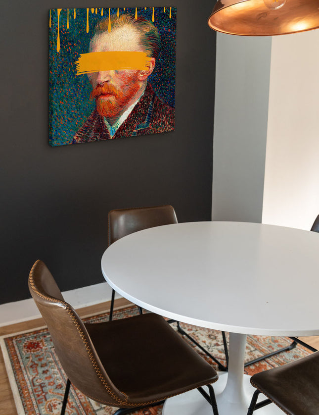 CUADRO VAN GOGH - 56 X 56 CM