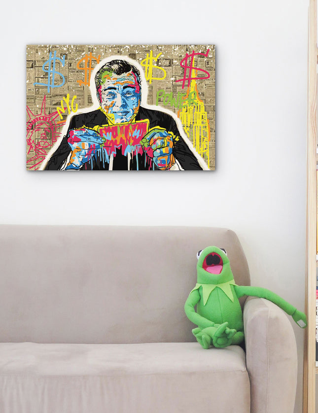 CUADRO WALL STREET - 41 X 26 CM