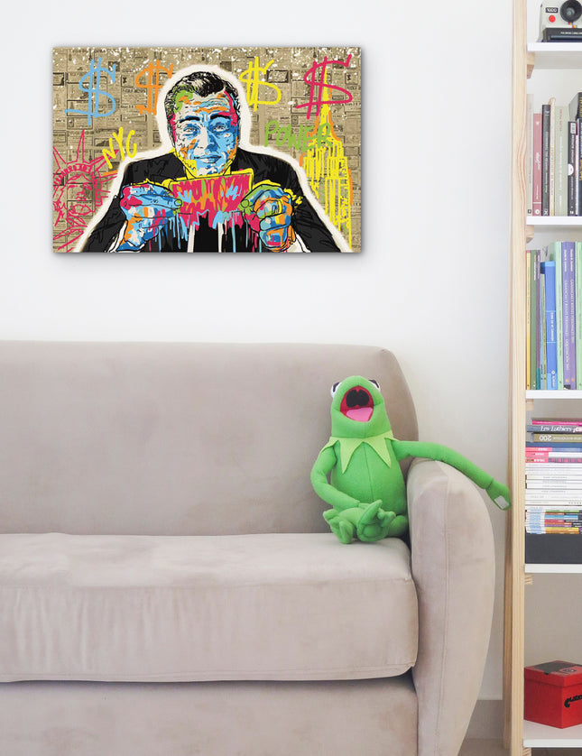 CUADRO WALL STREET - 41 X 26 CM