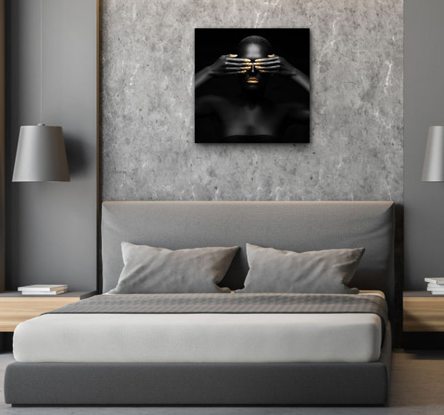 CUADRO I CAN´T SEE - 56 X 56 CM