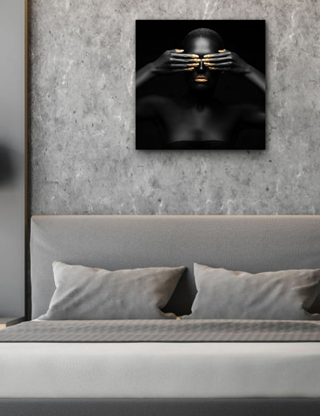 CUADRO I CAN´T SEE - 56 X 56 CM