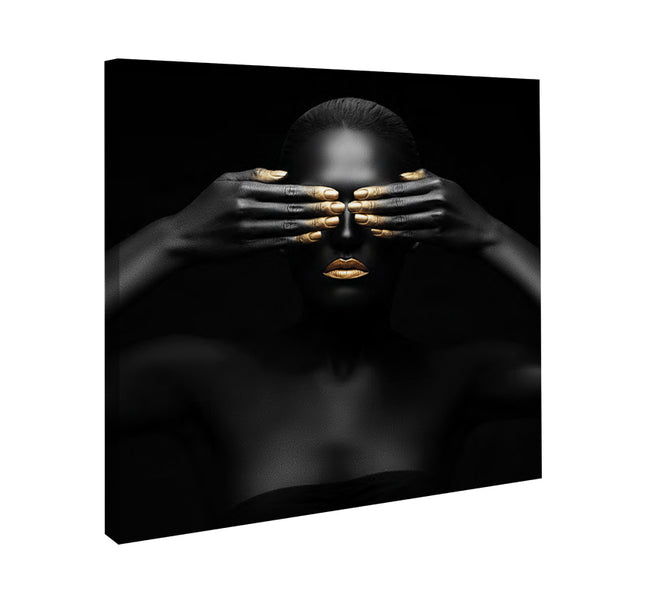 CUADRO I CAN´T SEE - 56 X 56 CM