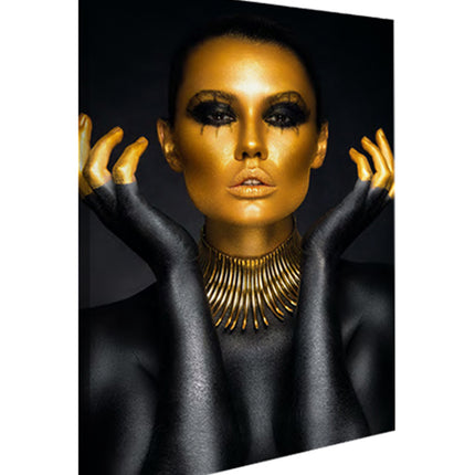 CUADRO GOLD MUSE - 41 X 26 CM