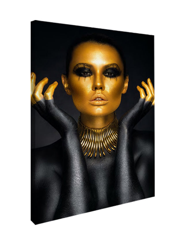 CUADRO GOLD MUSE - 41 X 26 CM