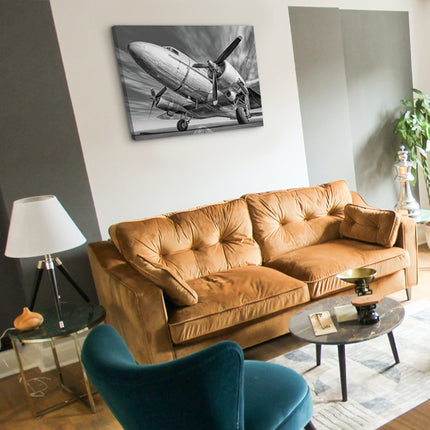 CUADRO VINTAGE PLANE - 86 X 56 CM