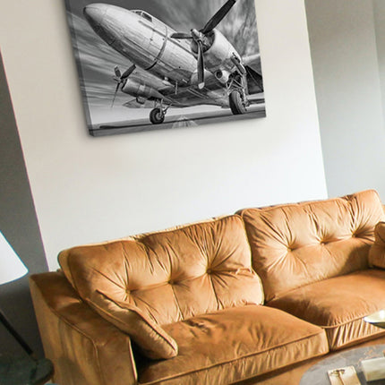 CUADRO VINTAGE PLANE - 86 X 56 CM