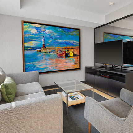 CUADRO LIGHTHOUSE - 166 X 126 CM