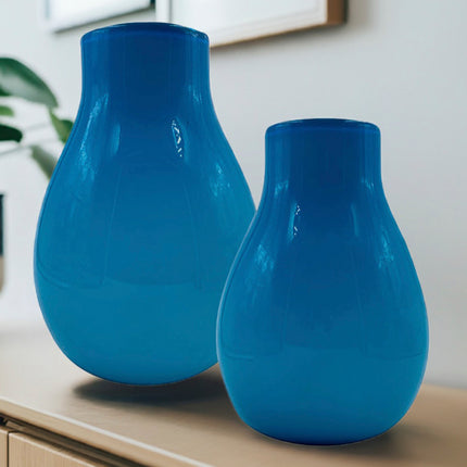 SET JARRONES KISS 2 PZAS AGUAMARINA CORAL