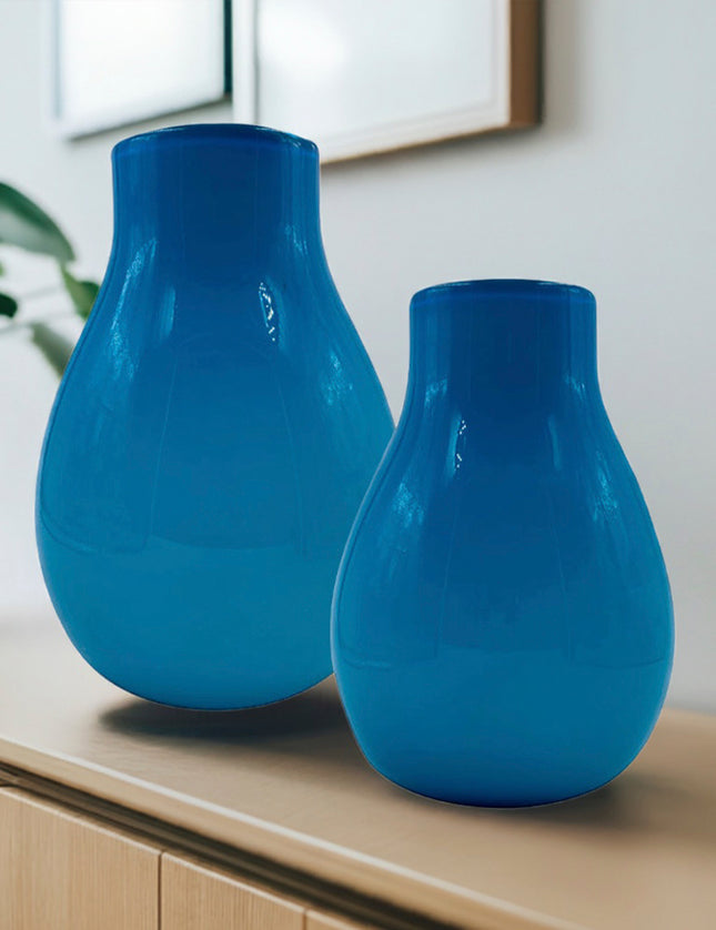 SET JARRONES KISS 2 PZAS AGUAMARINA CORAL