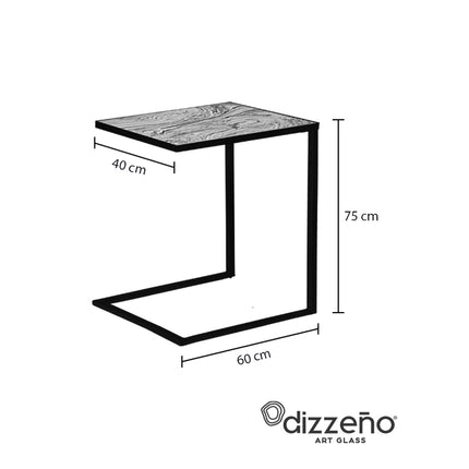 MESA LATERAL DE METAL