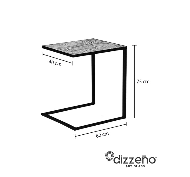 MESA LATERAL DE METAL
