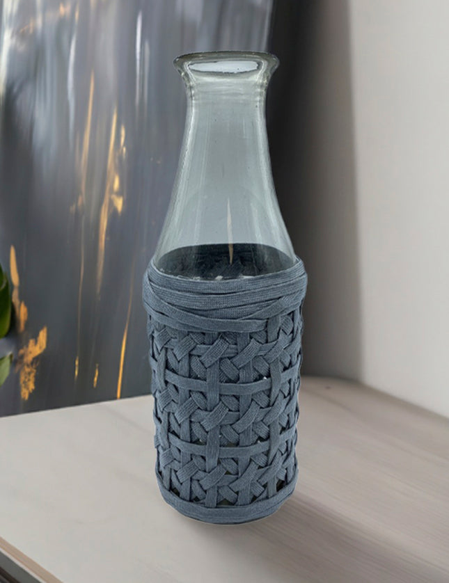 JARRÓN LECHERO TEJIDO