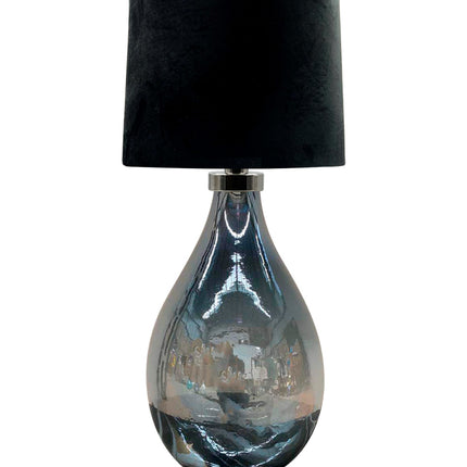 LÁMPARA LIVIER AZUL PETRÓLEO LUSTRE