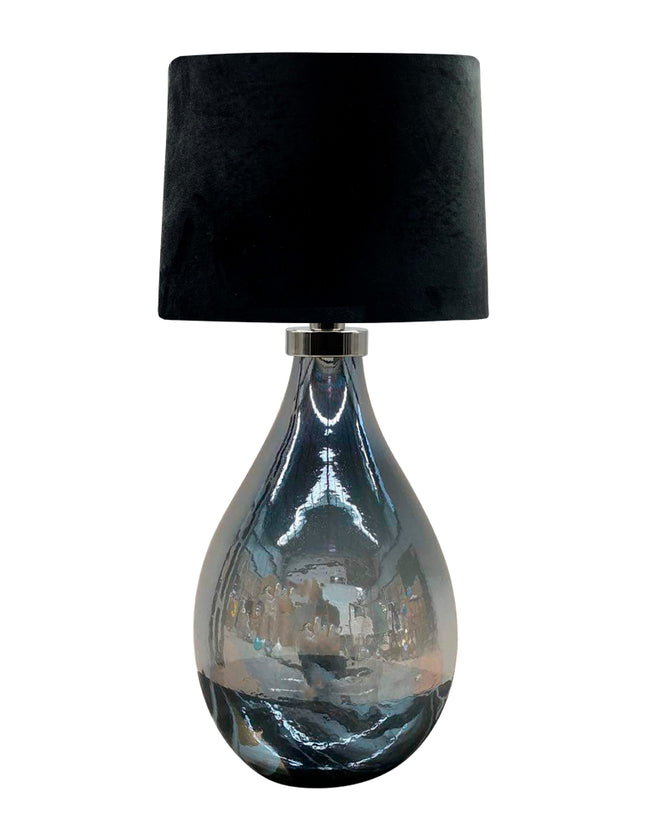 LÁMPARA LIVIER AZUL PETRÓLEO LUSTRE