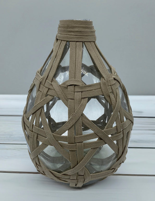 JARRÓN LIVIER TEJIDO