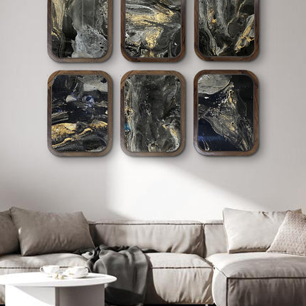 SET MARCOS LUCCA ARK NOCHE PLATEADA CON ORO