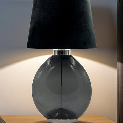 LÁMPARA LUNA NEGRO HUMO