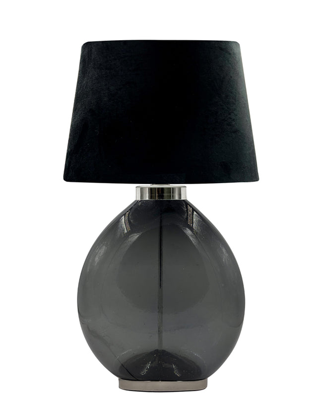 LÁMPARA LUNA NEGRO HUMO