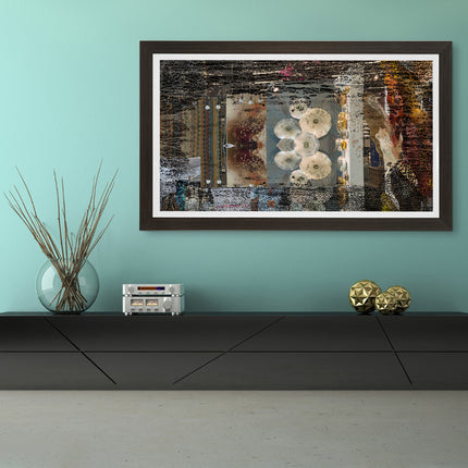 MARCO ARCAICO AVEJENTADO NEGRO