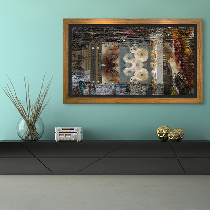 MARCO ARCAICO AVEJENTADO NEGRO