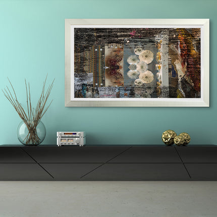 MARCO ARCAICO AVEJENTADO NEGRO