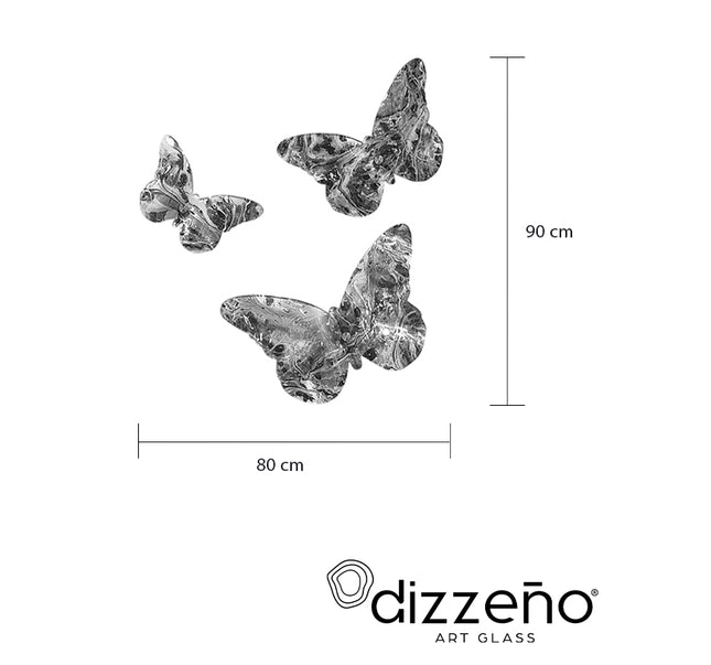 SET MARIPOSAS 3 PZAS