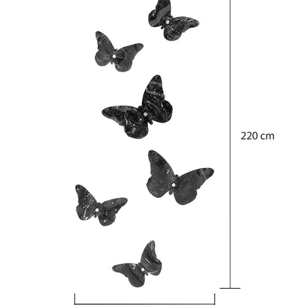 SET MARIPOSAS 6 PZAS