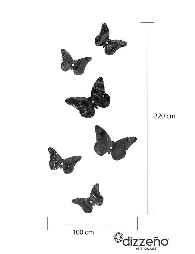 SET MARIPOSAS 6 PZAS