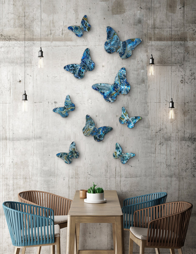 SET MARIPOSAS 9 PZAS