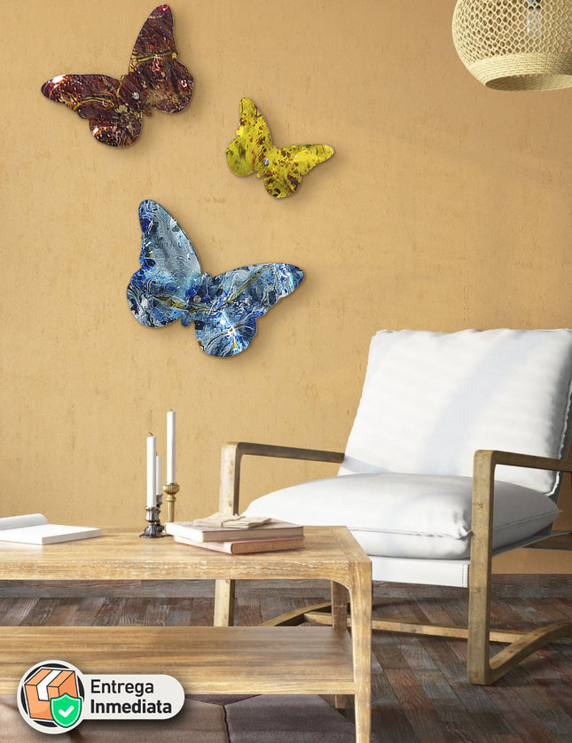 SET MARIPOSAS 3 PZAS
