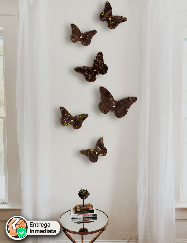 SET MARIPOSAS 6 PZAS