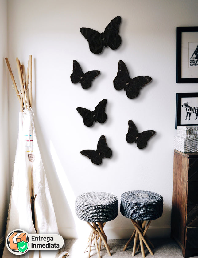 SET MARIPOSAS 6 PZAS