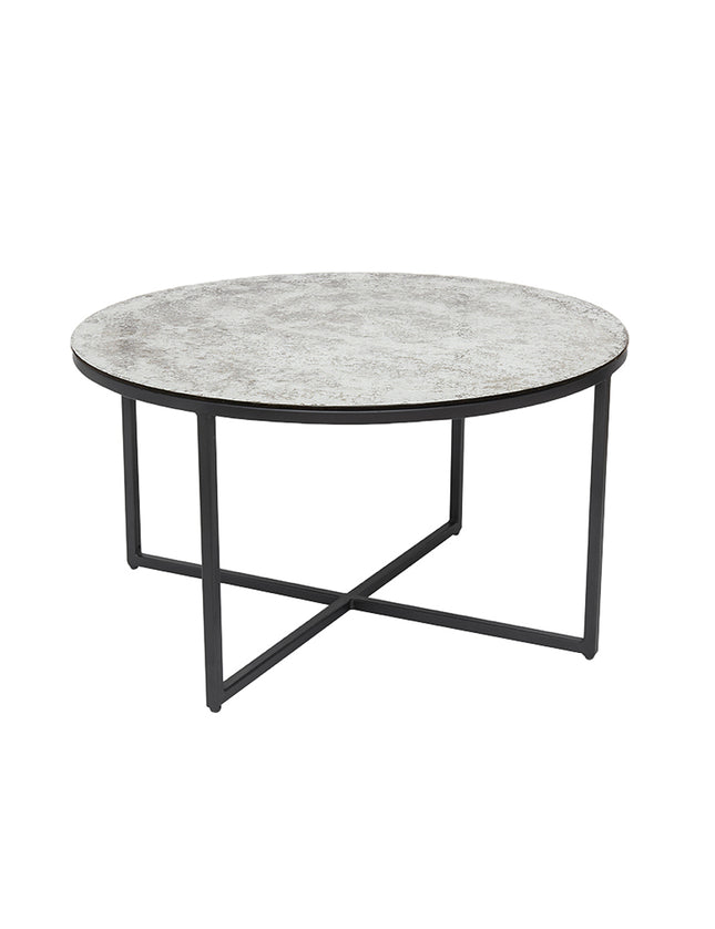 MESA DE CENTRO DE METAL "MARMEL"